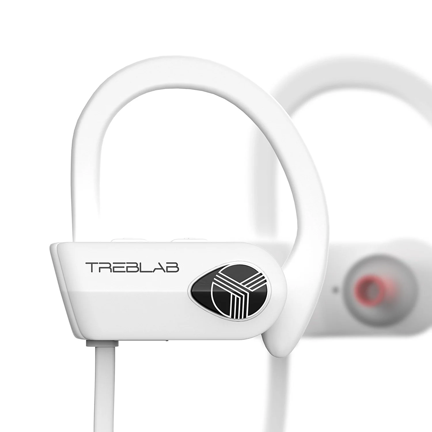 TREBLAB XR500 Bluetooth Running Headphones. IPX7 Waterproof. Noise Cancelling. Secure-Fit. Wireless Sport Earbuds with Mic - Image 10